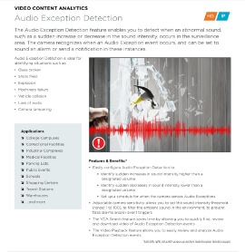 Audio Exception Detection in Modesto,  CA